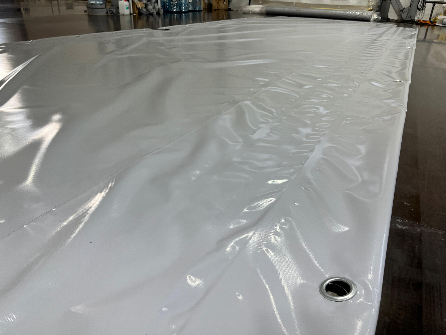 Полог на самосвальный полуприцеп