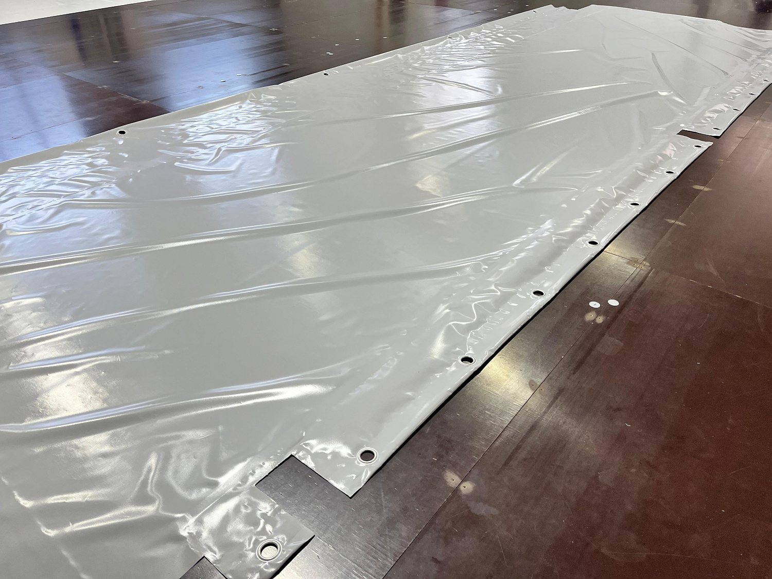 Полог на самосвальный полуприцеп